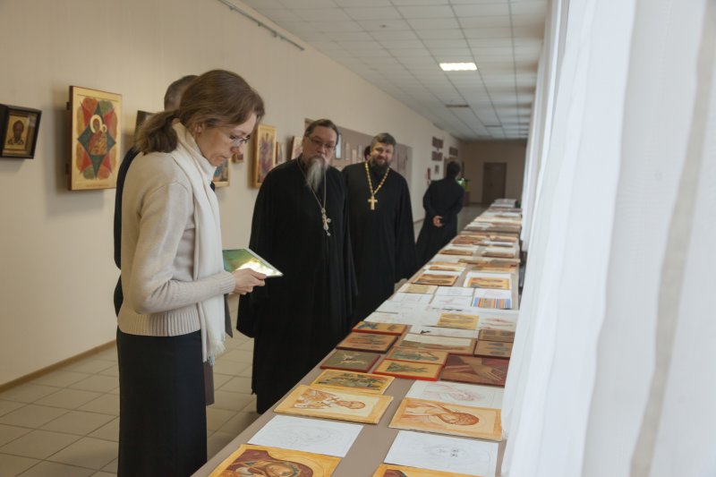 В Воронежской духовной семинарии прошла плановая инспекционная проверка иконописного отделения