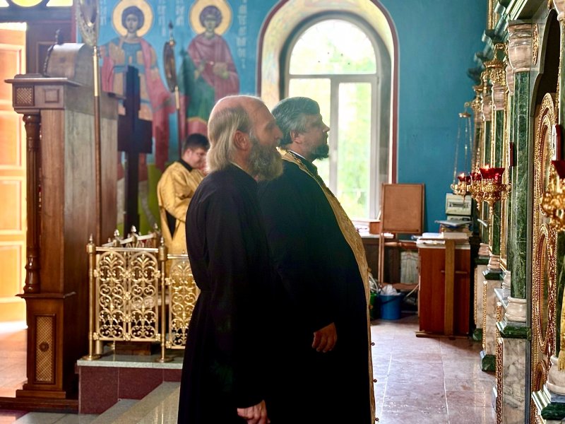 Богослужение в день памяти преподобного Антония Римлянина, Новгородского чудотворца,