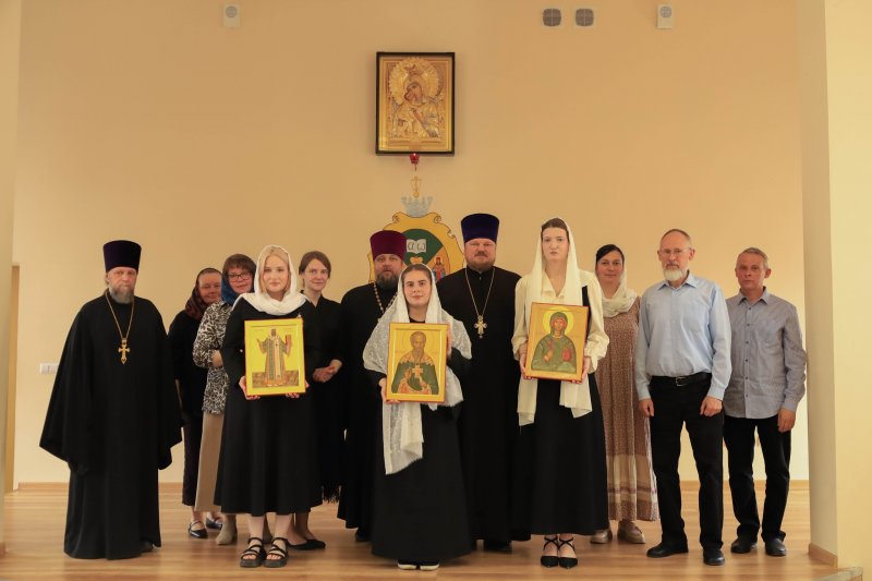 Защита выпускных квалификационных работ иконописного отделения