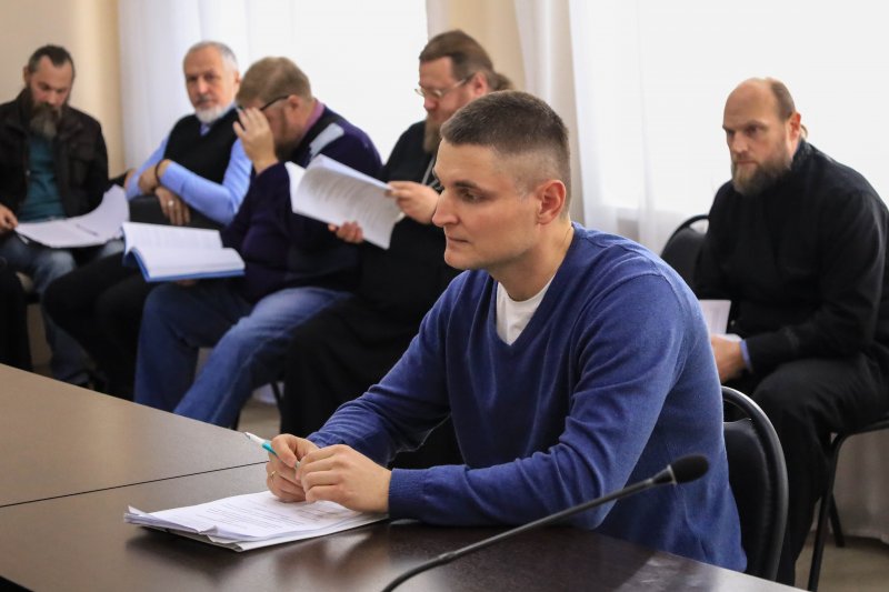 В Воронежской духовной семинарии прошла первая предзащита выпускных квалификационных работ студентов 5 курса заочной формы обучения