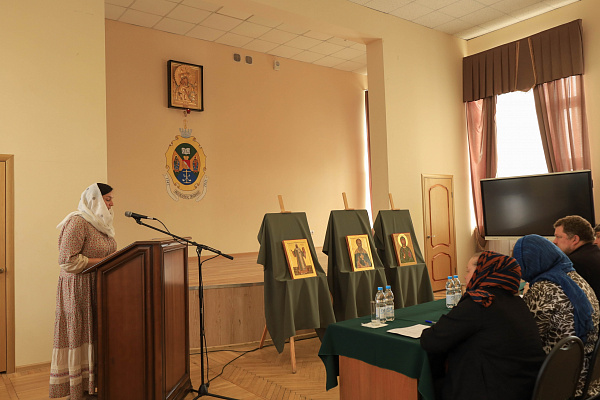Защита выпускных квалификационных работ иконописного отделения