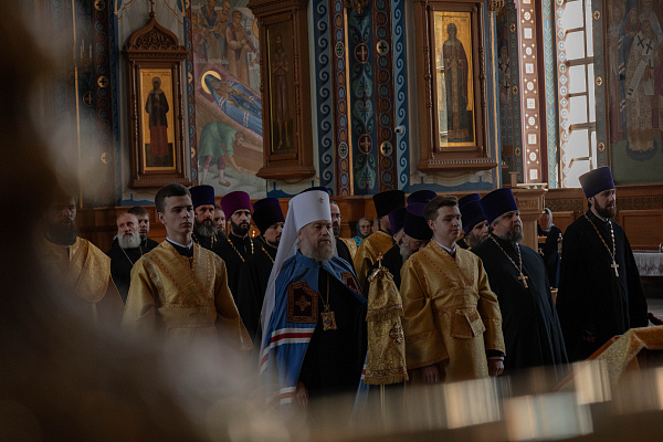 26 июля 2026 года в Благовещенском кафедральном соборе была совершена Божественная литургия.