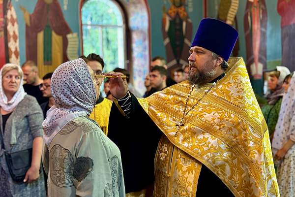 Богослужение в день памяти преподобного Антония Римлянина, Новгородского чудотворца,
