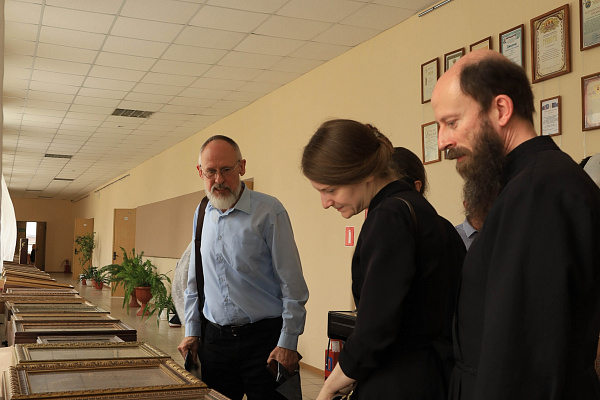 Защита выпускных квалификационных работ иконописного отделения