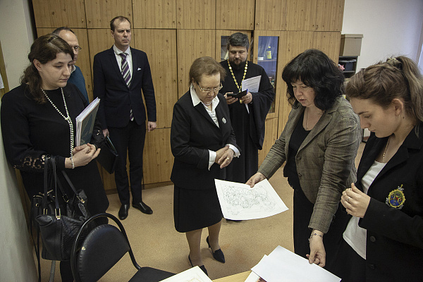 Воронежскую духовную семинарию посетили представители Учебного комитета Русской Православной Церкви 