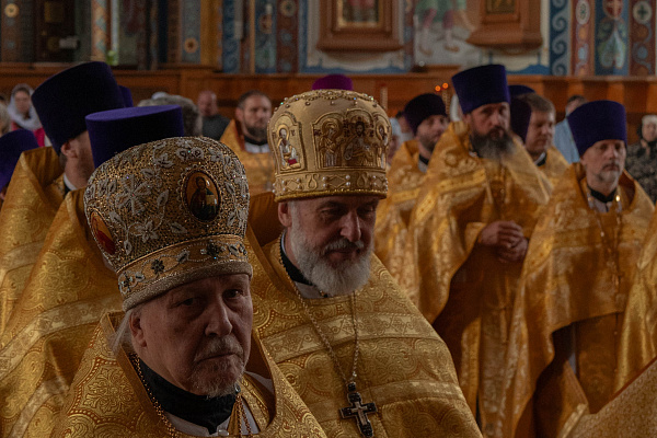 26 июля 2026 года в Благовещенском кафедральном соборе была совершена Божественная литургия.