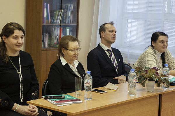 Воронежскую духовную семинарию посетили представители Учебного комитета Русской Православной Церкви 