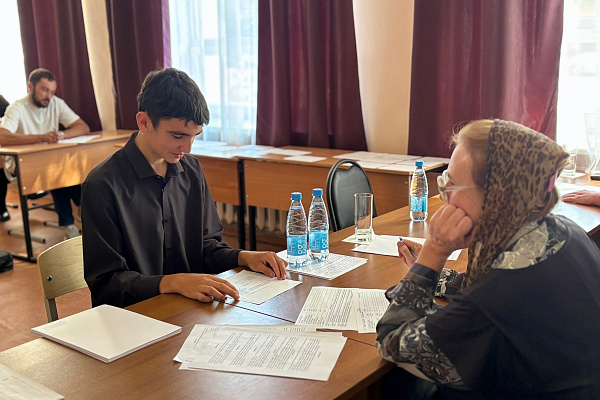 В ВДС завершились вступительные испытания для абитуриентов 